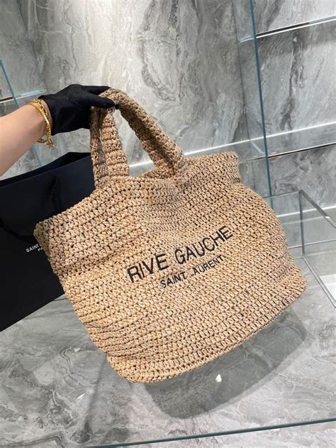 ysl spring summer 2023 bags|YSL raffia beach bag.